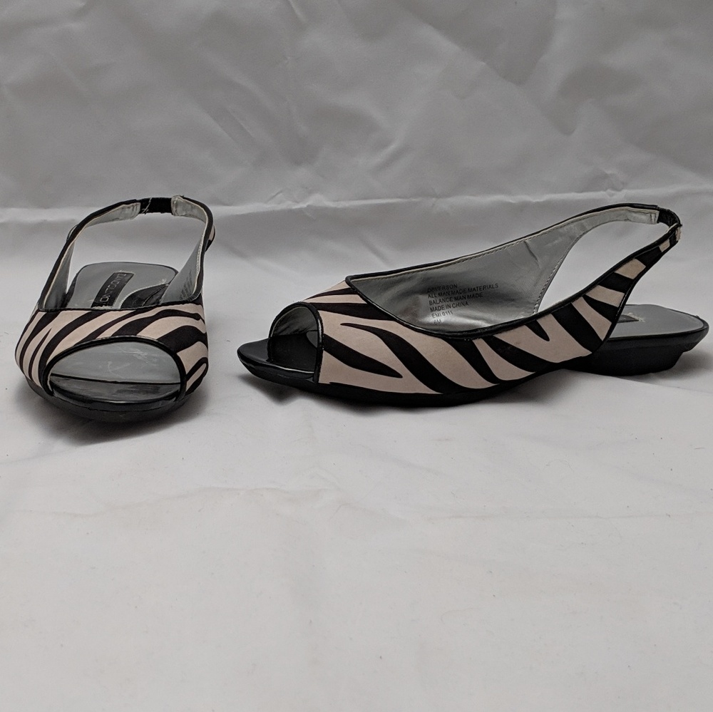 Zebra sandals